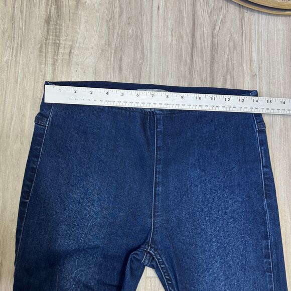 Free People Penny Pull-On Flare Blue Jeans Size W27 - Picture 4 of 9